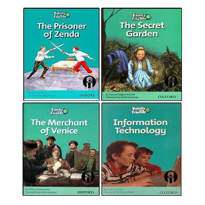 کتاب داستان Family And Friends 6 اثر جمعی از نویسندگان انتشارات الوندپویان چهار جلدی