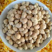 بادام زمینی روکش دار طعم دودی بار جدید تازه(یک کیلو) روکشدار