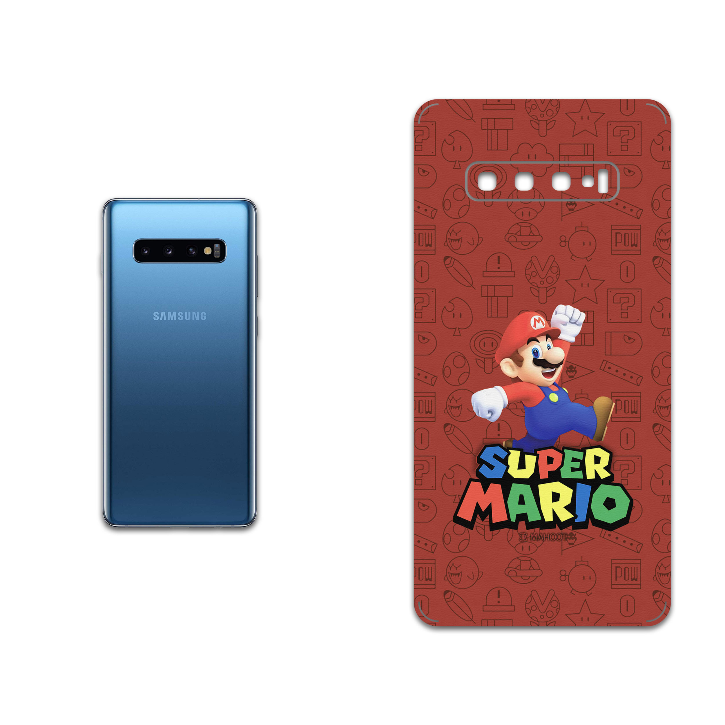 برچسب پوششی ماهوت مدل Super-Mario-Game مناسب برای گوشی موبایل آنر 8c