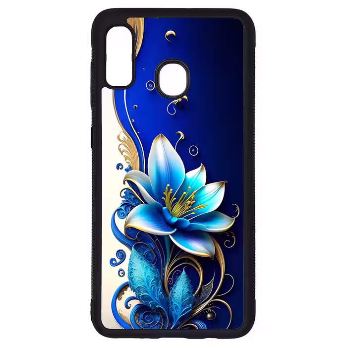 کاور طرح گل کد G-129 مناسب برای گوشی موبایل سامسونگ Galaxy A20 / A30 | دیجی قاب دونی