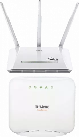 روتر بیسیم D-LINK مدل DIR-619L به همراه مودم روتر ADSL مدل DSL-2520U