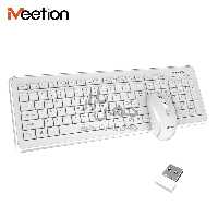 کیبورد ماوس حرفه ای میشن MeeTion C4120 2.4G Wireless