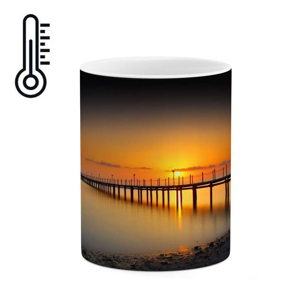 ماگ حرارتی طرح غروب مدل mgh10828