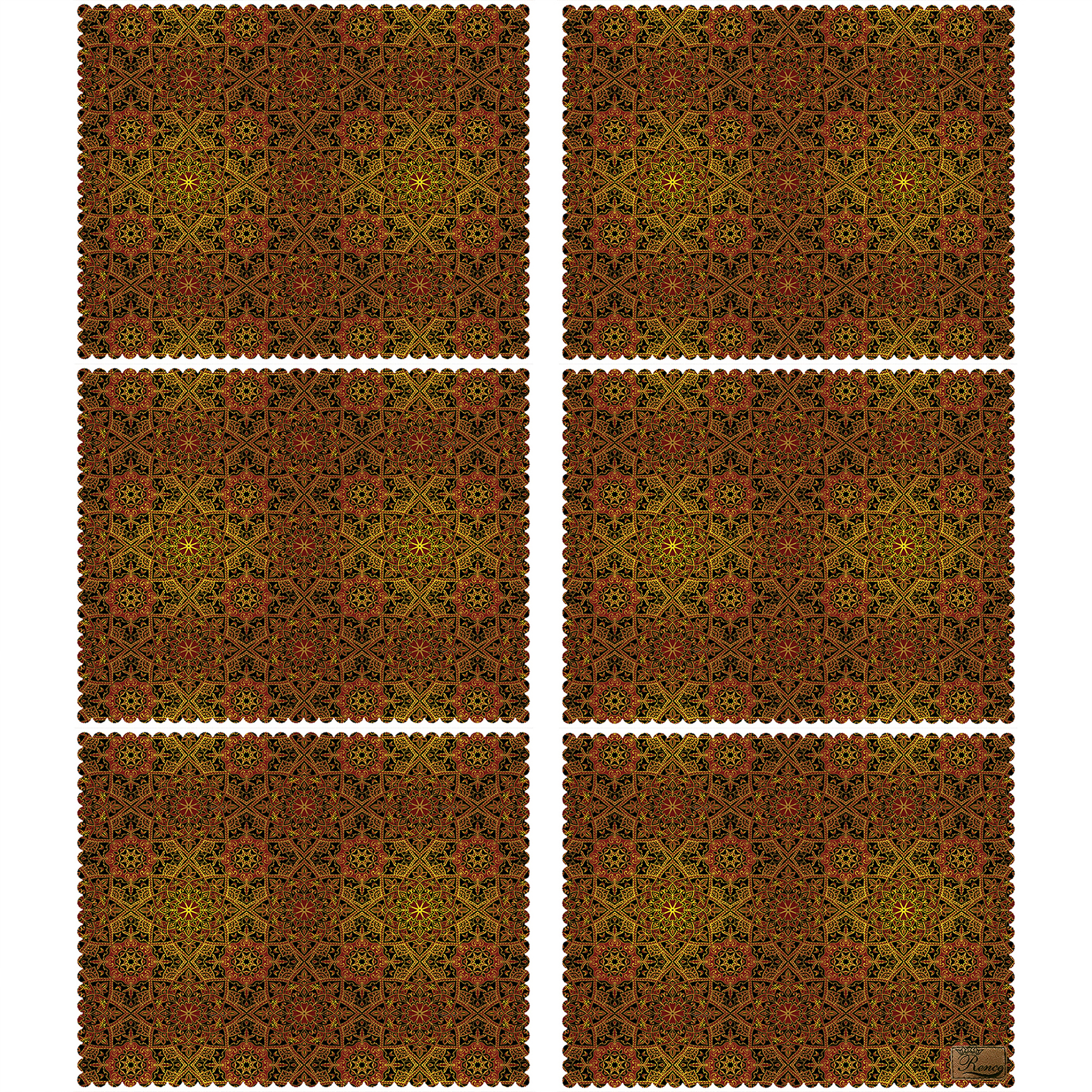 زیربشقابی رنس مدل UU3-42073 بسته 6 عددی