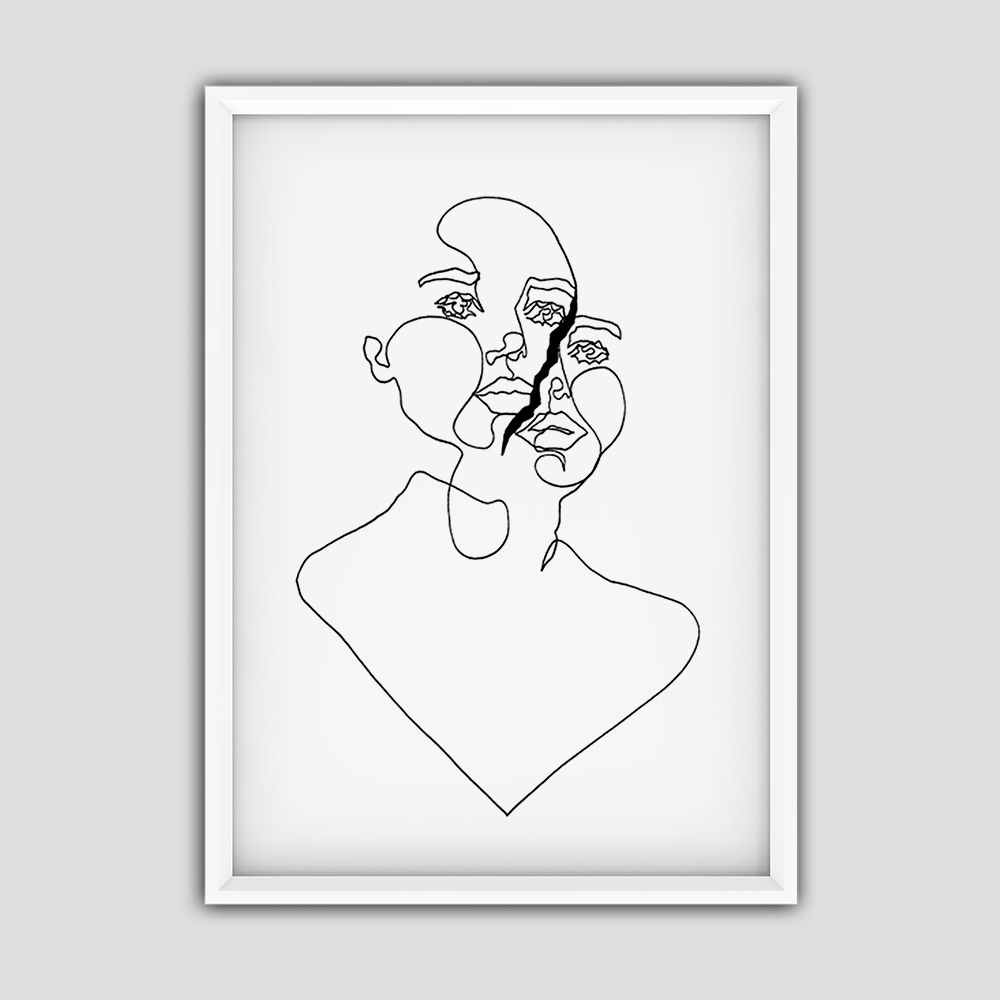 تابلو دکوراتیو مدل TC81