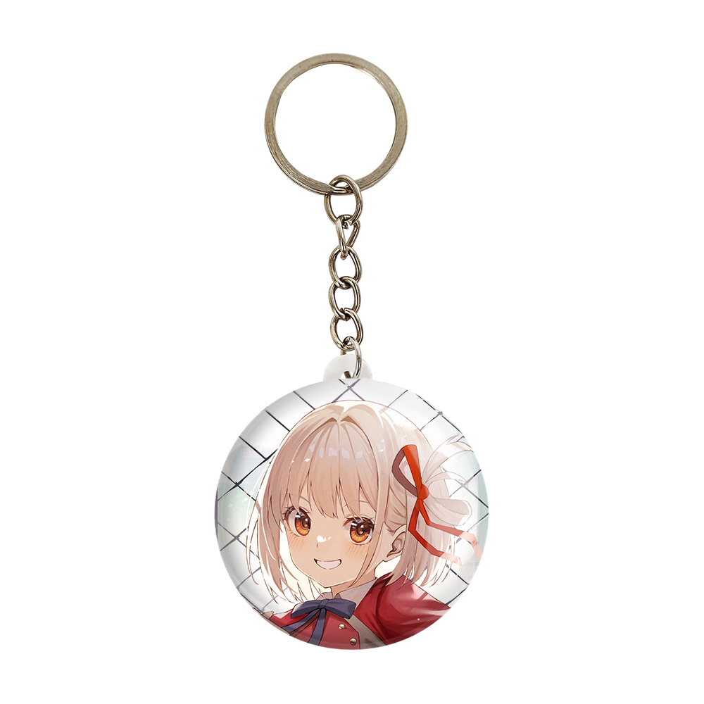 جاکلیدی خندالو مدل چیساتو انیمه لیکوریس ریکویل Lycoris Recoil کد 23008