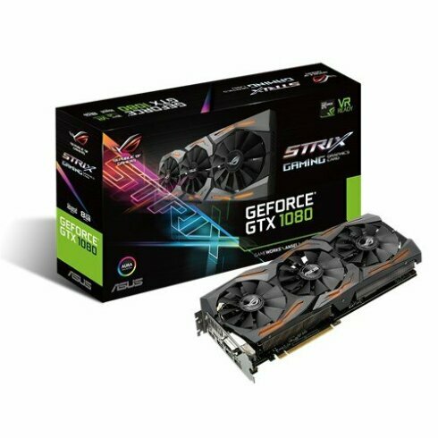 کارت گرافیک ایسوس ROG-STRIX-GTX1080-A8G