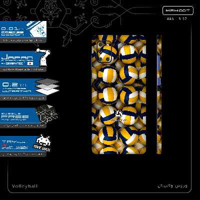 برچسب پوششی ماهوت مدل Volleyball-FullSkin مناسب برای گوشی موبایل سامسونگ Galaxy A31