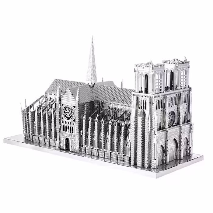 ساختنی مدل Notre Dame Cathedral | چاوه