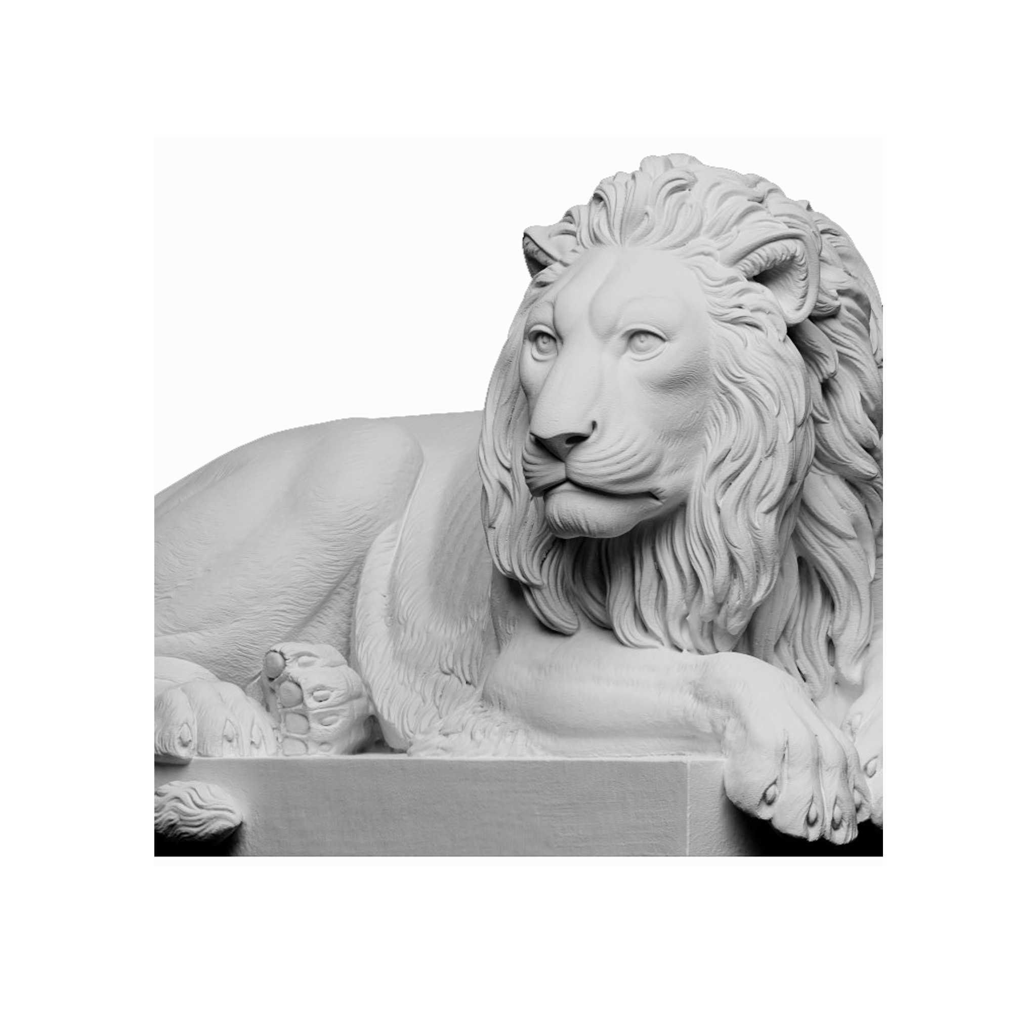 مجسمه طرح شیر مدل x1014