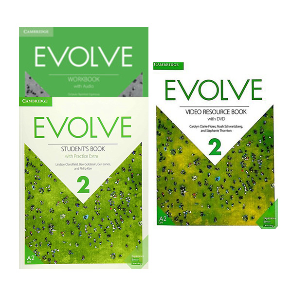 پک 3جلدی کتاب ایوالو 2 | Pack Evolve 2 | خرید کتاب زبان | خرید لوازم التحریر | چی کتاب | بالاترین تخفیف و ارسال رایگان