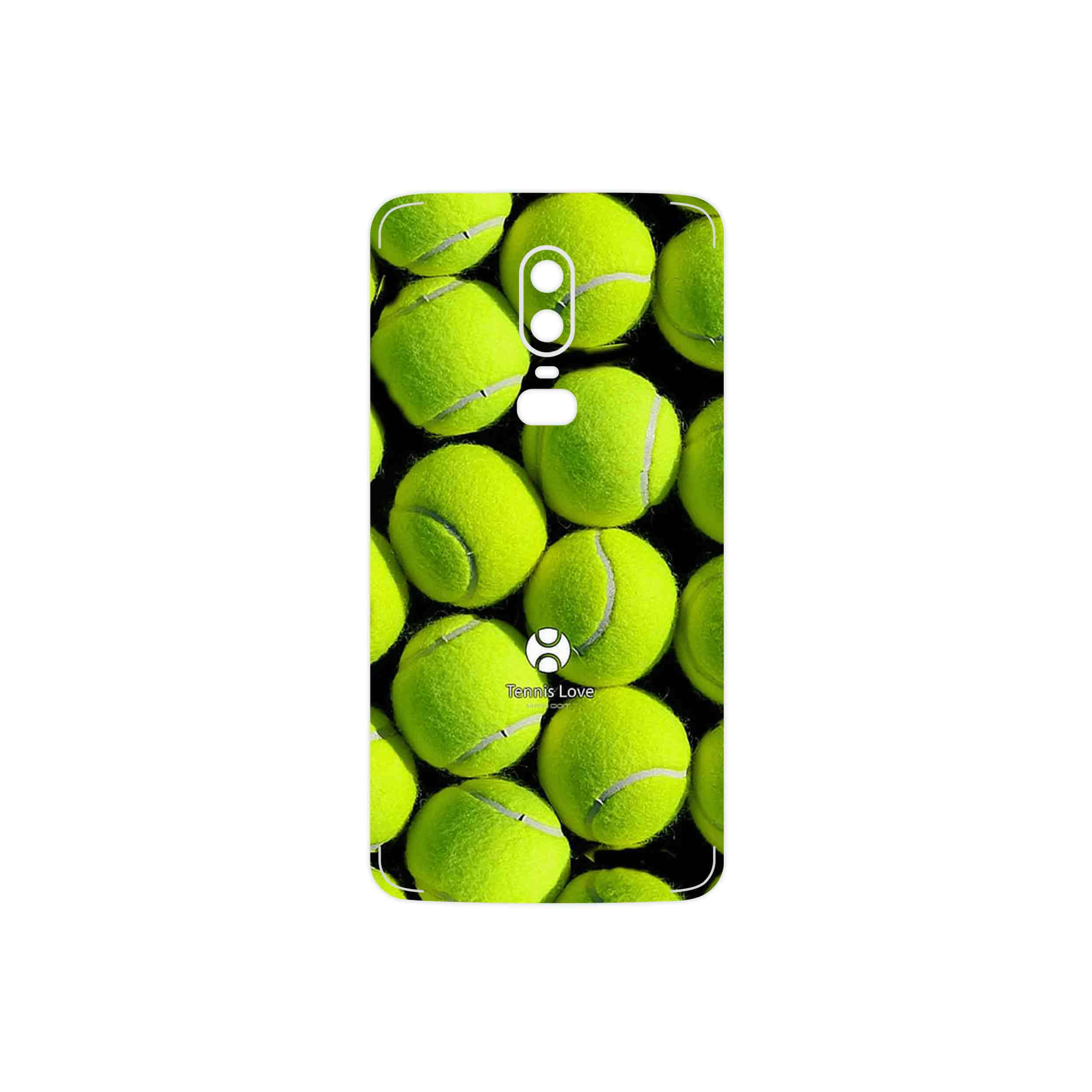 برچسب پوششی ماهوت مدل Tennis مناسب برای گوشی موبایل وان پلاس 6