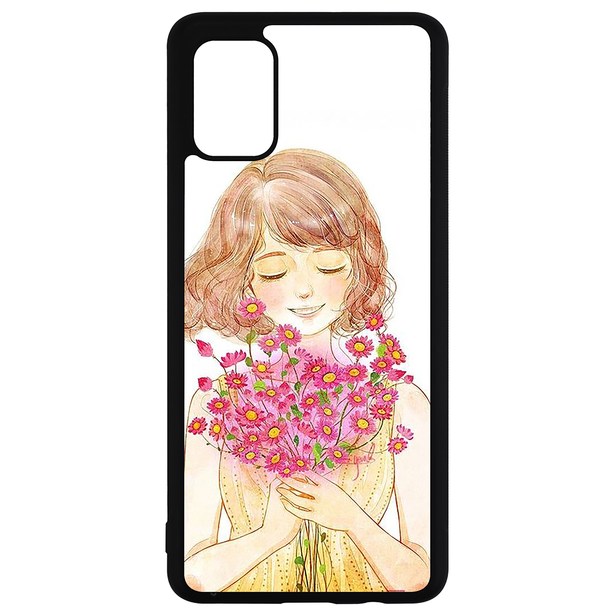 کاور طرح دختر مدل CHL50239 مناسب برای گوشی موبایل سامسونگ Galaxy A51