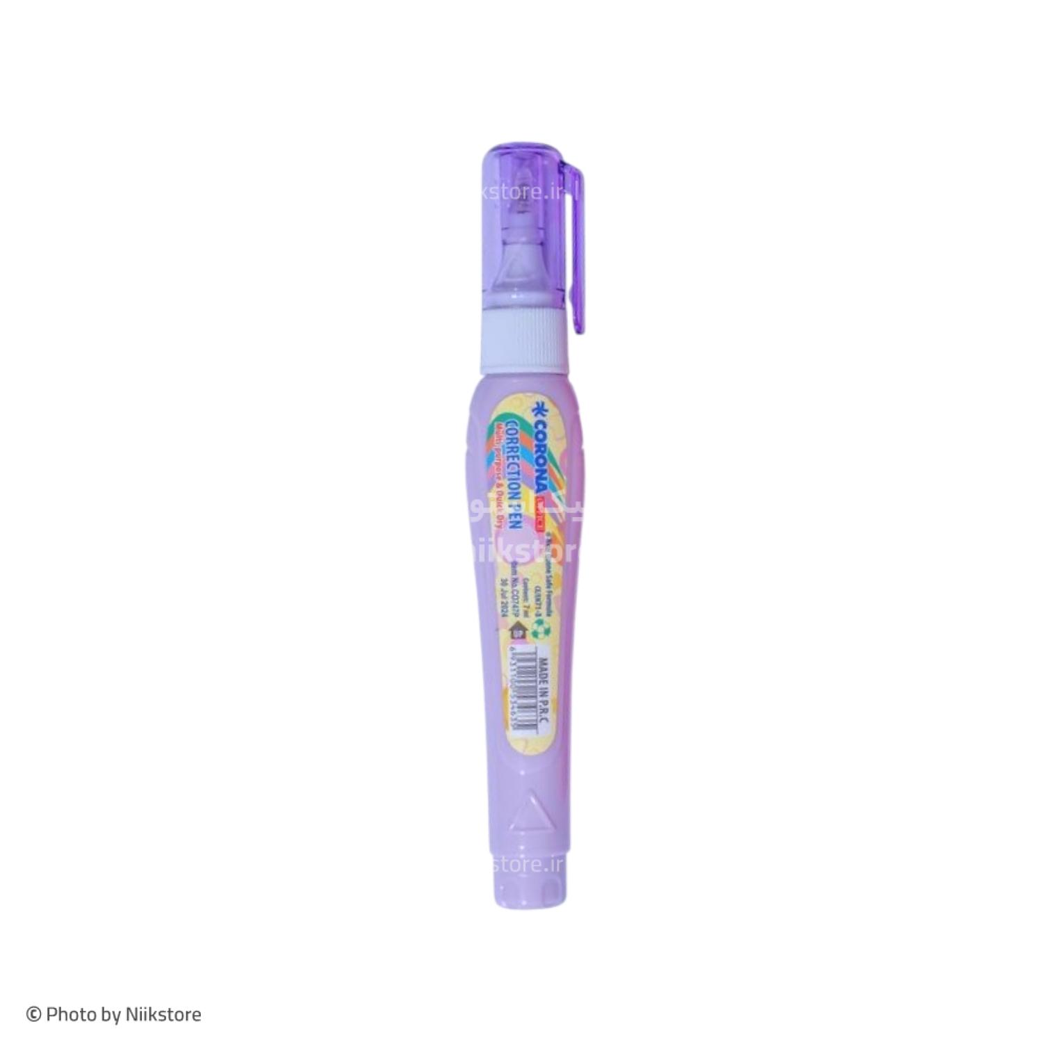 لاک غلط گیر 7 میلی لیتر پاستلی کرونا