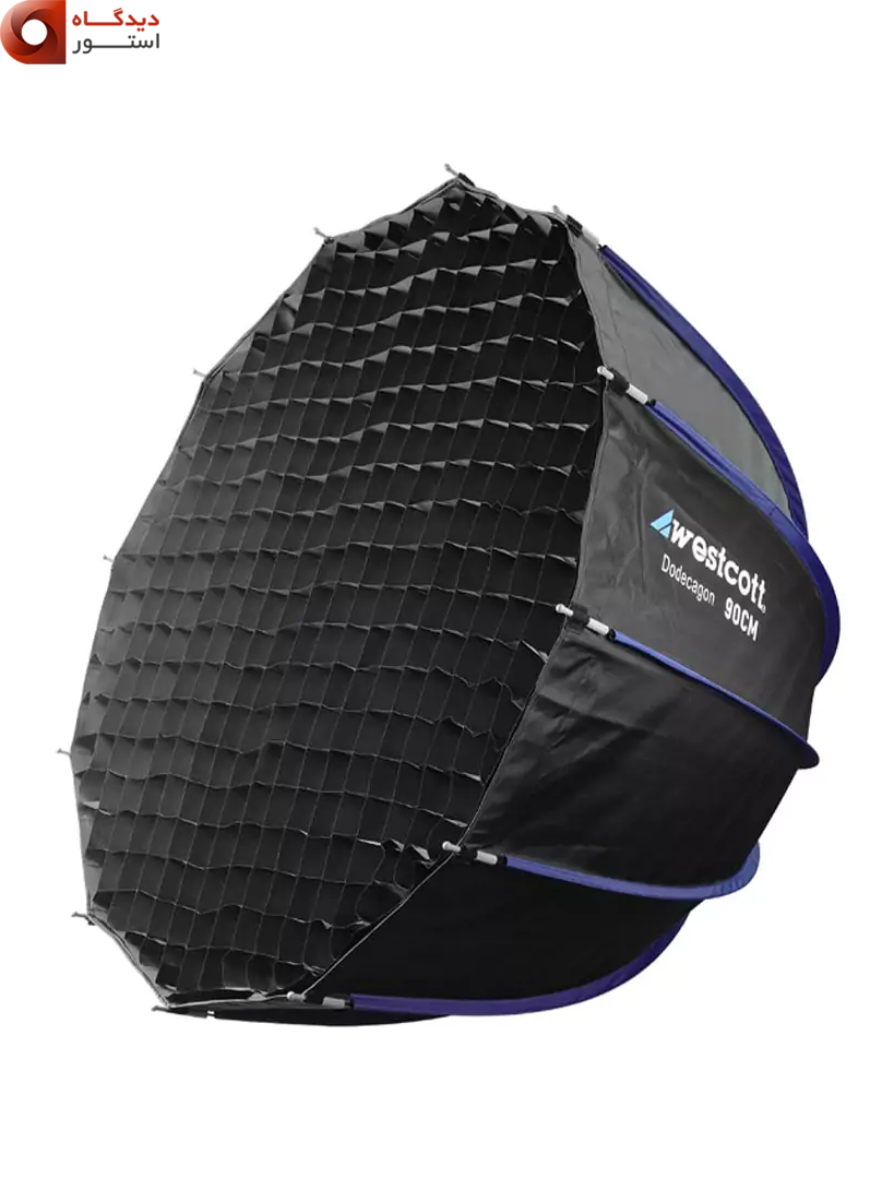 سافت‌باکس چتری پرتابل وسکات  Westcott Dodecagon 90CM Softbox