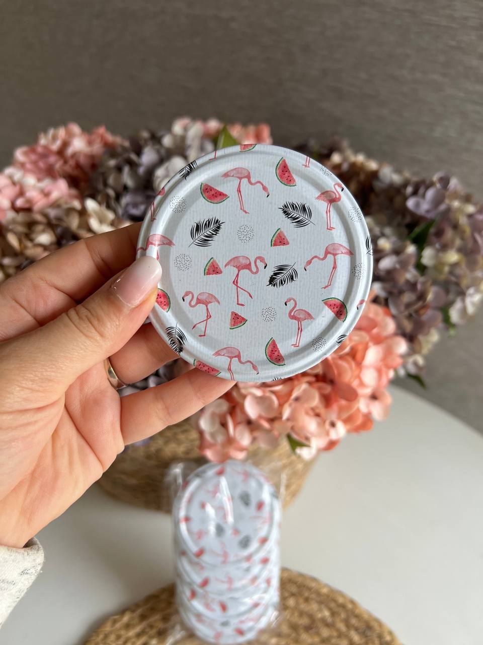 درب بانکه فلزی طرح فلامینگو کد 29