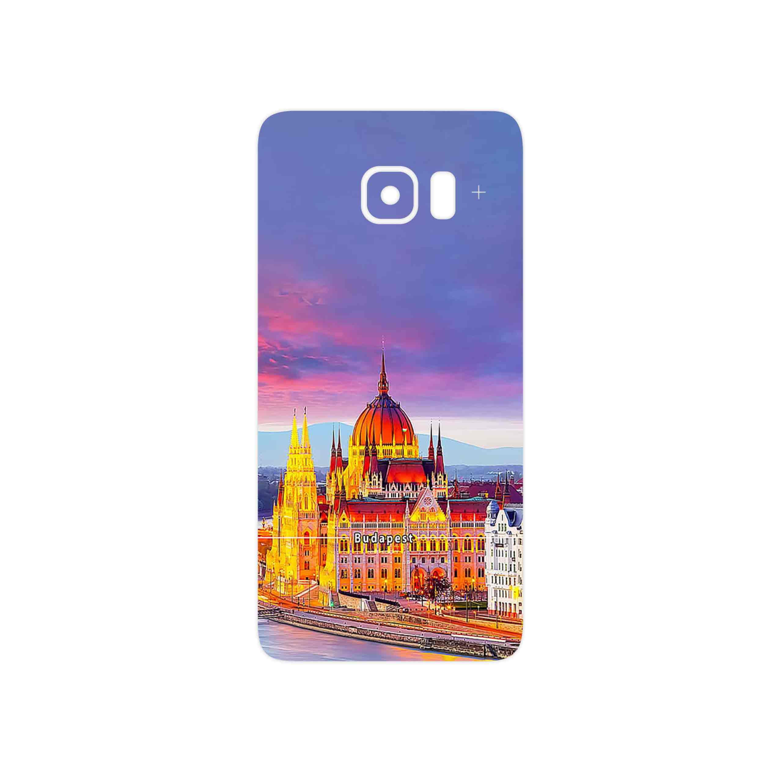 برچسب پوششی ماهوت مدل City of Budapest مناسب برای گوشی موبایل سامسونگ Galaxy S6 Edge Plus