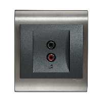 پریز صوتی توکار ویکو مدل Thea blue