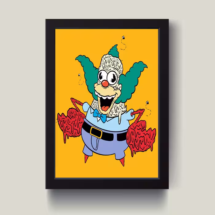 تابلو مدل Mr krabs کد G15-47