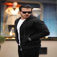 سویشرت مشکی مردانه سیاه اورجینال Valiberta