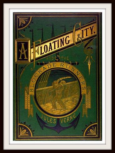کتاب A Floating city By Jules Verne شناور کردن شهر توسط ژولس ورن