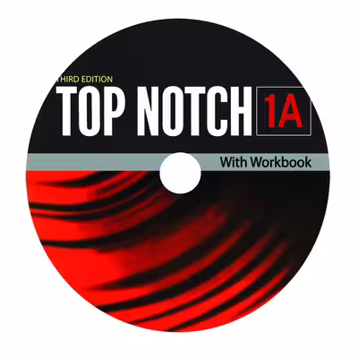 کتاب Top Notch 1 اثر Joan Saslow And Allen Ascher انتشارات الوندپویان دو جلدی