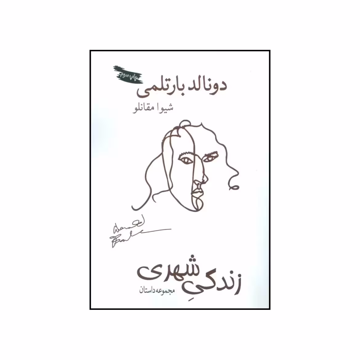 کتاب زندگی شهری و چند داستان دیگر اثر دونالد بارتلمی و شیوا مقانلو انتشارات بازتاب نگار