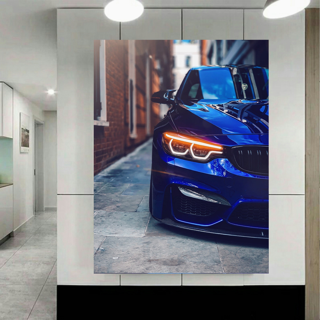 تابلو بوم طرح ماشین مدل BMW M3 کد AR2316