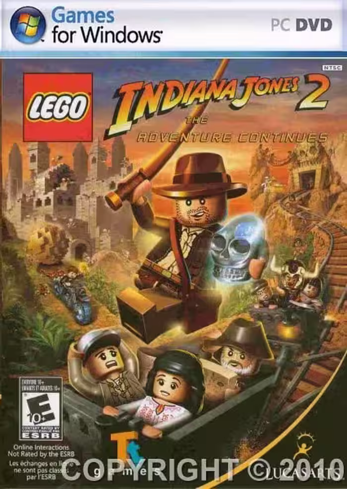 بازی کامپیوتر lego indiana jones 2