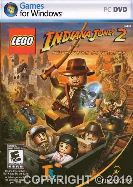 بازی کامپیوتر lego indiana jones 2