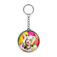 جاکلیدی خندالو طرح هارلی کویین مدل دوطرفه کد 38783879