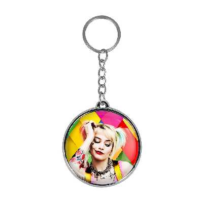 جاکلیدی خندالو طرح هارلی کویین مدل دوطرفه کد 38783879