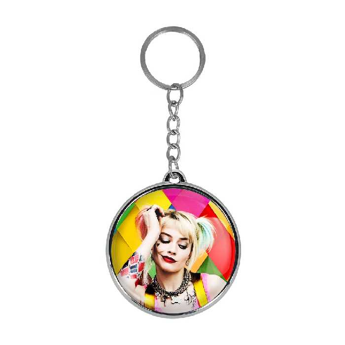 جاکلیدی خندالو طرح هارلی کویین مدل دوطرفه کد 38783879