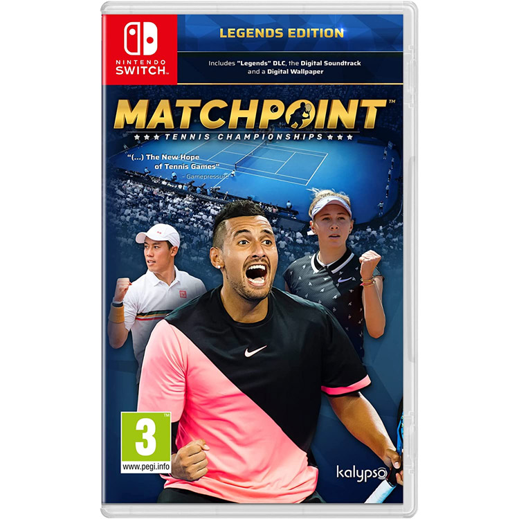 خرید دیسک بازی Matchpoint: Tennis Championship Legends Edition نینتندو سوییچ با بهترین قیمت