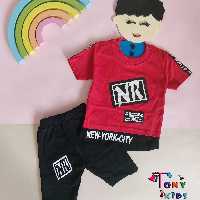 تیشرت و شورت طرحدار