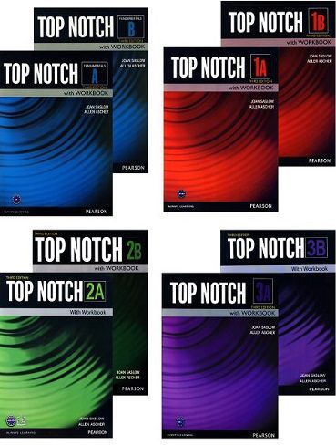 کتاب top notch 3rd کتاب تاپ ناچ جدید (کتاب دانش آموزـ کتاب تمرین ـ فایل صوتی)