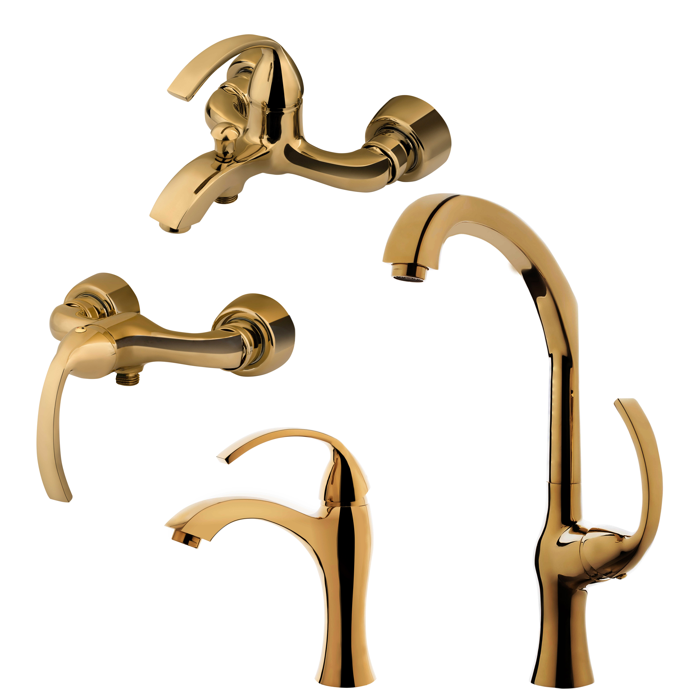 ست شیرآلات اوج مدل ایوانو مجموعه 4 عددی