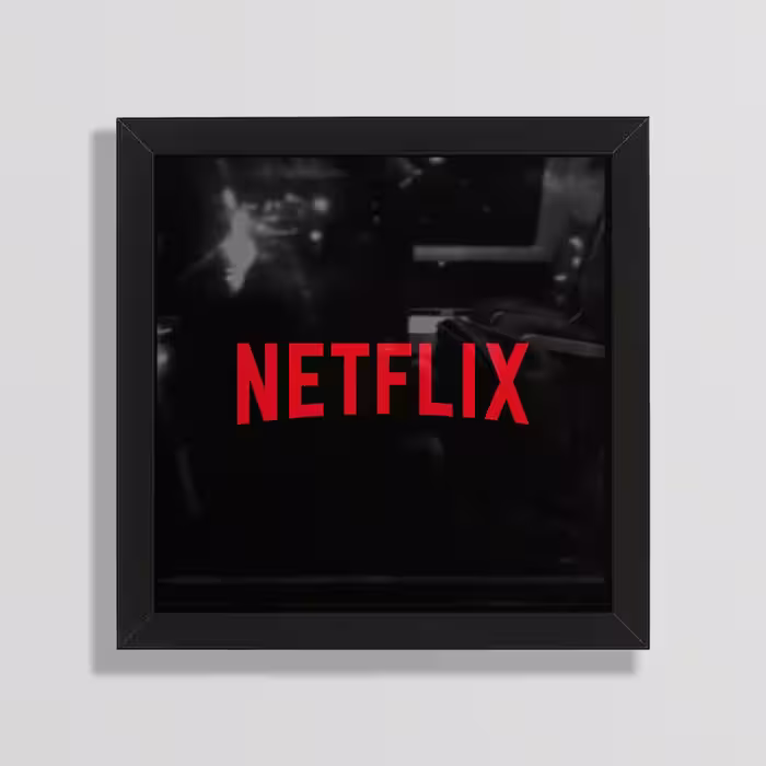 تابلو طرح NETFLIX مدل Jm25 | دنیای قاب