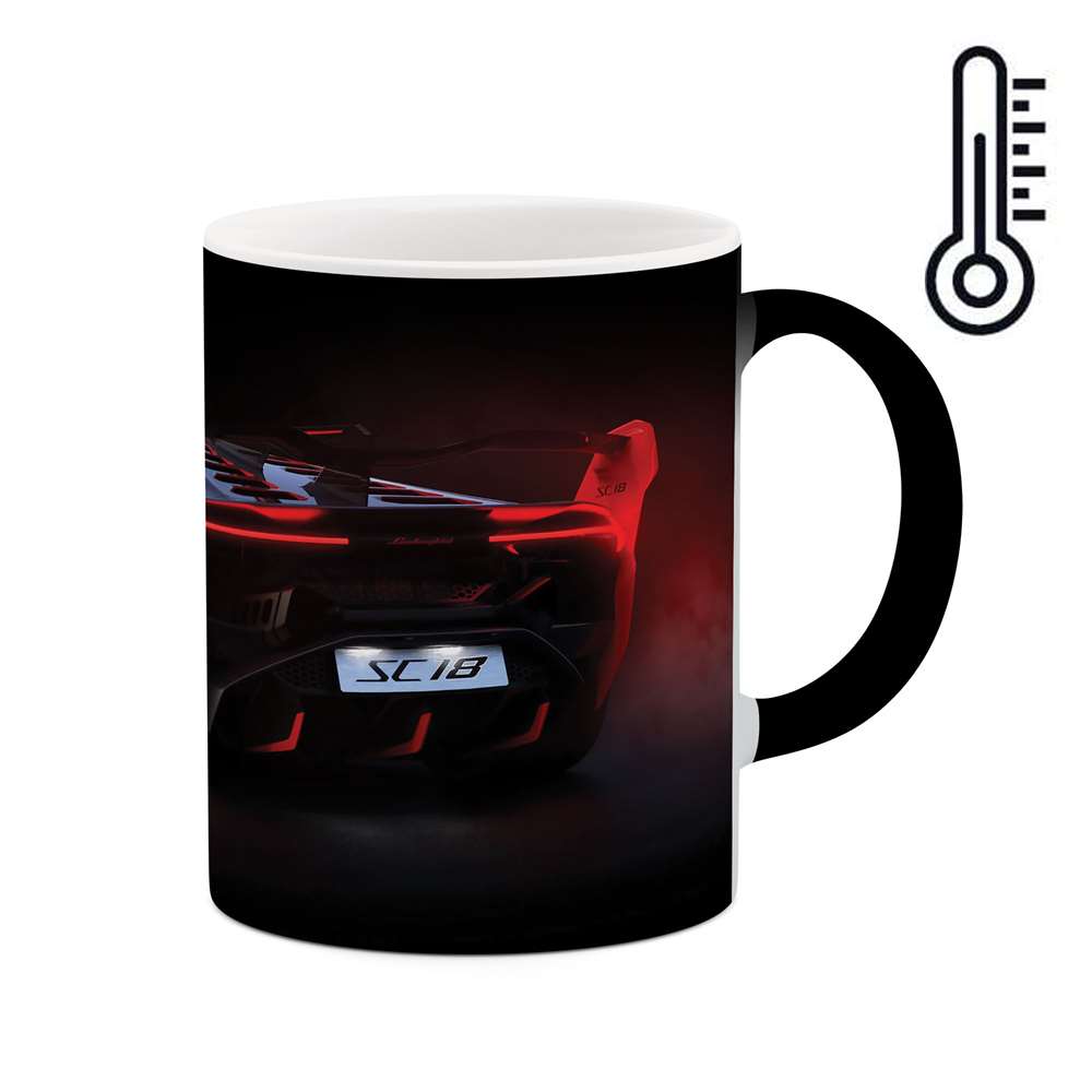 ماگ حرارتی طرح ماشین لامبورگینی مدل mgph10445