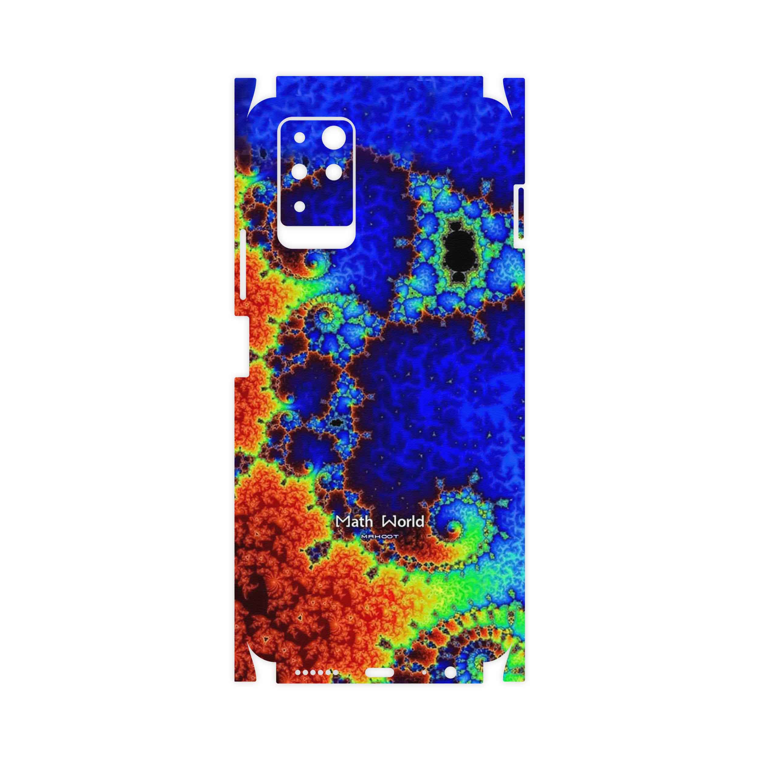 برچسب پوششی ماهوت مدل Mathematical Geometric Shape 5-FullSkin مناسب برای گوشی موبایل اینفینیکس Note 10