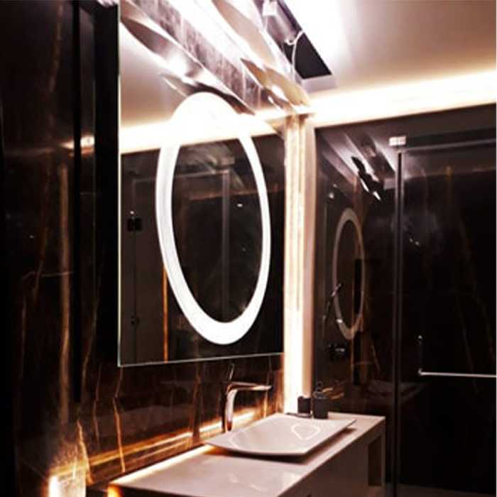 آینه آتریکس مدل  بک لایت کد AM22