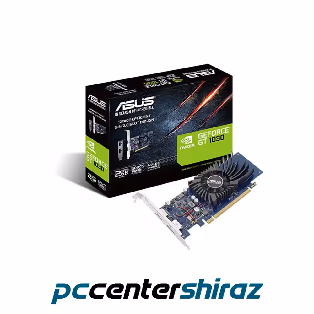 کارت گرافیک ایسوس مدل ASUS GT1030 SL 2G DDR5