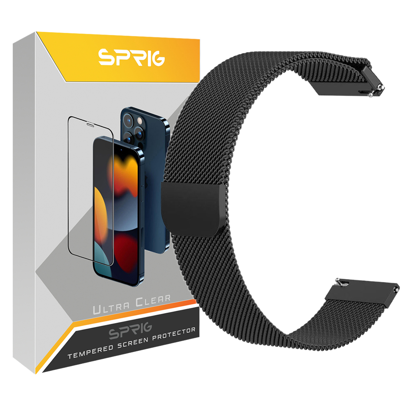 بند اسپریگ مدل Milanese مناسب برای ساعت هوشمند شیائومی Amazfit Bip / Bip U / Bip U pro