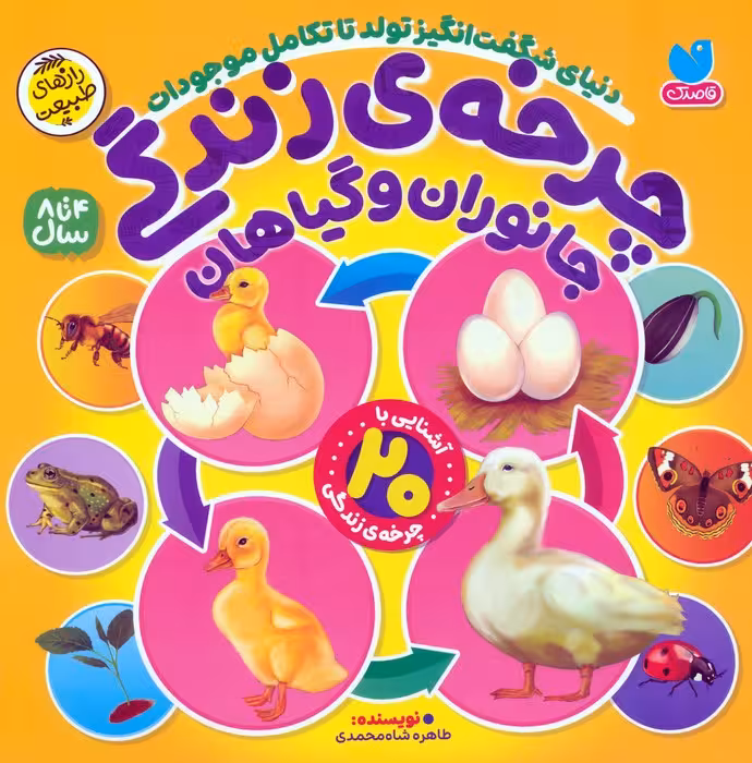چرخه ی زندگی جانوران و گیاهان (دنیای شگفت انگیز تولد تا تکامل موجودات) - ناشربوک | خرید آنلاین کتاب
