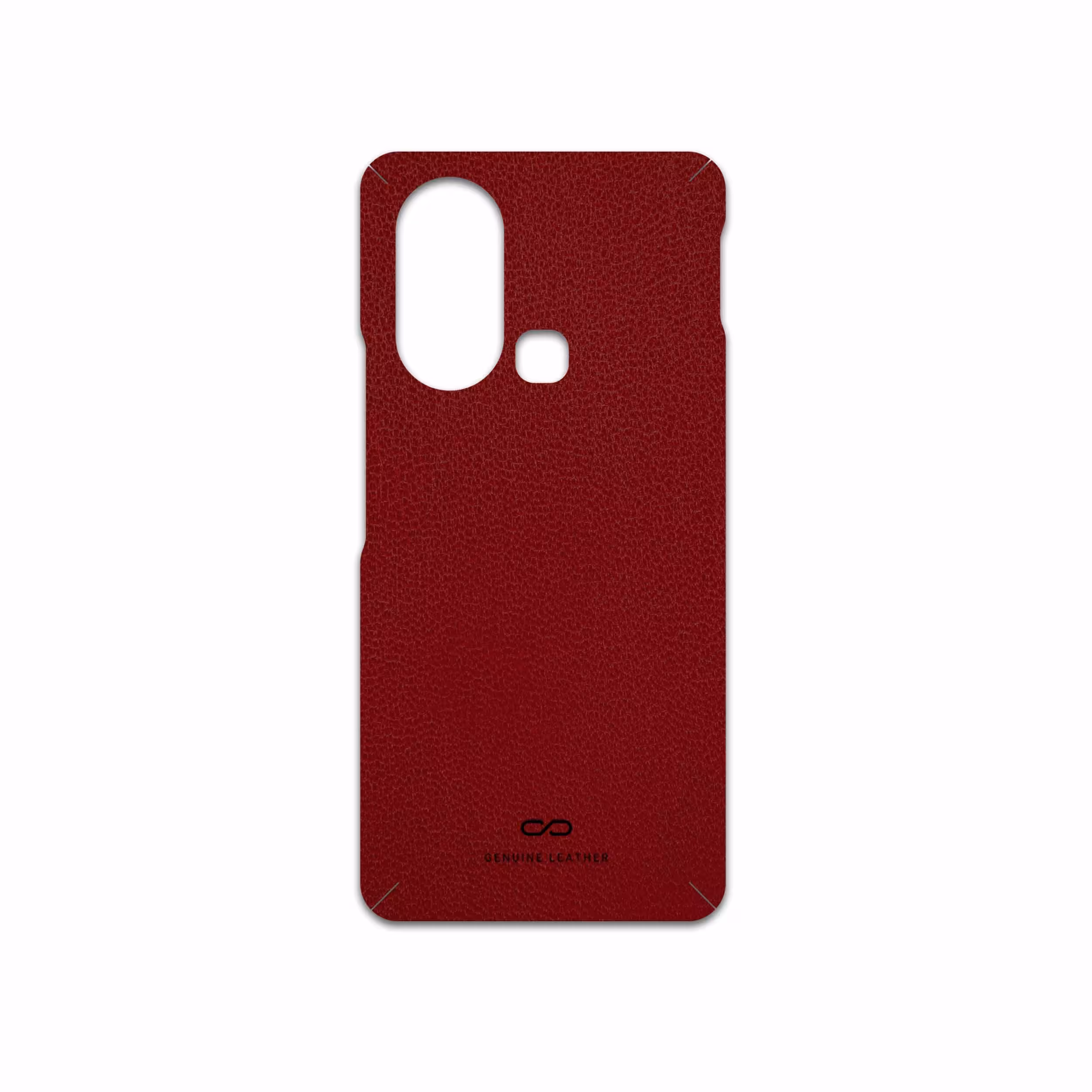 برچسب پوششی ماهوت مدل Red-Leather مناسب برای گوشی موبایل اینفینیکس Hot 11s