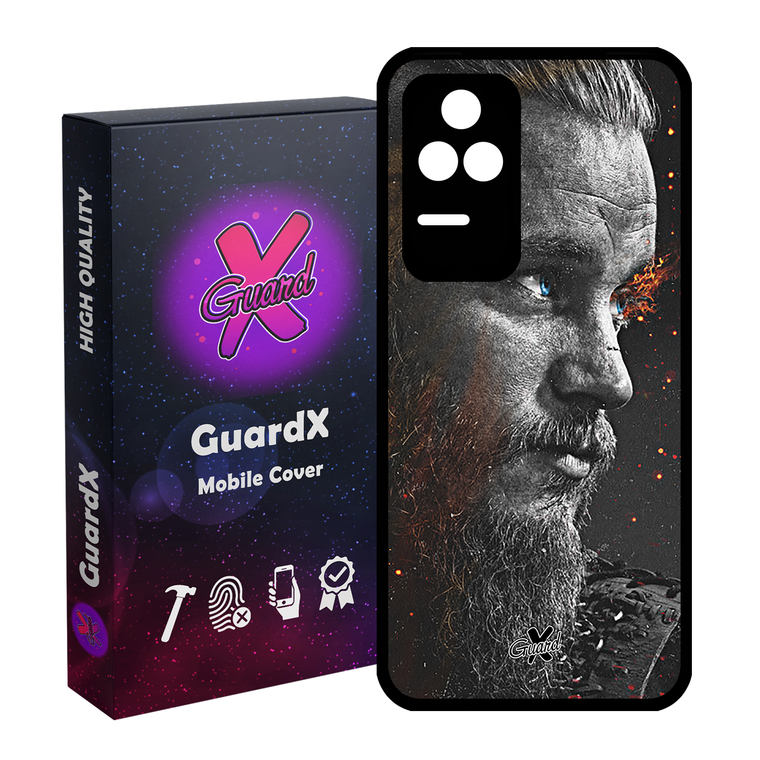 کاور گارد ایکس طرح Ragnar مدل Glass10204 مناسب برای گوشی موبایل شیائومی Poco F4/Redmi K40S