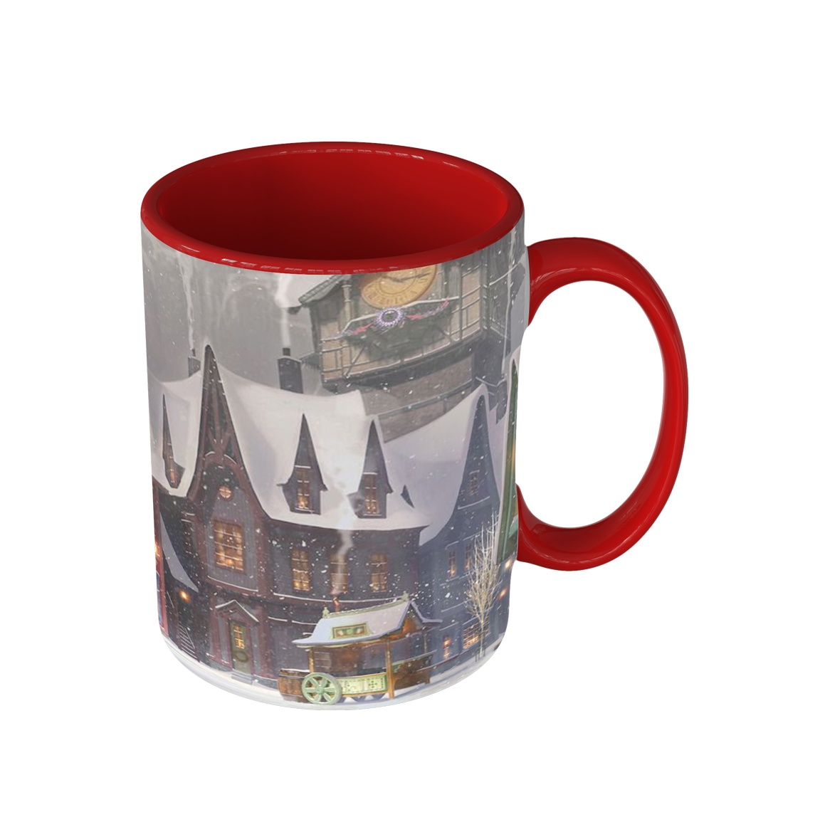 ماگ طرح برف و کریسمس سال نو 