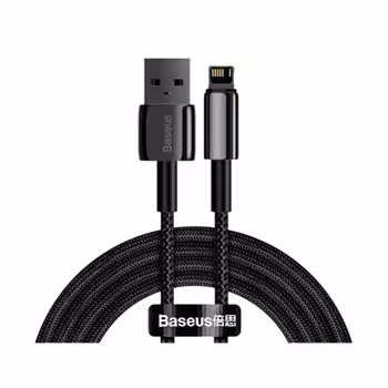 کابل شارژ باسئوس USB-A به Lightning مدل Tungsten Gold CALWJ-01
