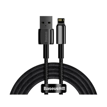 کابل شارژ باسئوس USB-A به Lightning مدل Tungsten Gold CALWJ-01