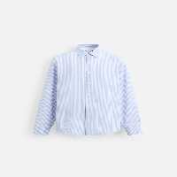 پیراهن مردانه زارا STRIPED SHIRT WITH CONTRAST COLLAR | تهران زارا TehranZara
